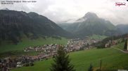 Archived webcam image showing Lech: Guesthouse Bergland on 6 Aug 2026 at 07:22