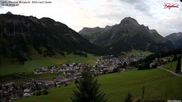 Archiviertes Webcam Bild: Oberlech am Arlberg: Pension Bergland am 26.08.2026 um 06:22 Uhr