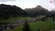 Archived webcam image showing Lech: Guesthouse Bergland on 7 Sep 2026 at 06:17