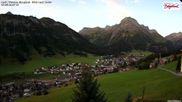 Archived webcam image showing Lech: Guesthouse Bergland on 7 Sep 2026 at 07:17