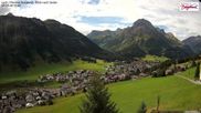 Archived webcam image showing Lech: Guesthouse Bergland on 7 Sep 2026 at 10:17