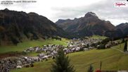 Archived webcam image showing Lech: Guesthouse Bergland on 5 Oct 2026 at 12:37