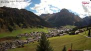 Archived webcam image showing Lech: Guesthouse Bergland on 5 Oct 2026 at 14:37