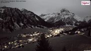 Archived webcam image showing Lech: Guesthouse Bergland on 23 Oct 2026 at 07:36