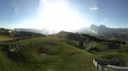 Archiviertes Webcam Bild: Seiser Alm: Blick von der Puflatsch Bergstation am 28.05.2026 um 07:15 Uhr