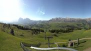 Archiviertes Webcam Bild: Seiser Alm: Blick von der Puflatsch Bergstation am 28.05.2026 um 08:15 Uhr