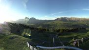 Archiviertes Webcam Bild: Seiser Alm: Blick von der Puflatsch Bergstation am 29.05.2026 um 06:54 Uhr