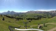 Archiviertes Webcam Bild: Seiser Alm: Blick von der Puflatsch Bergstation am 29.05.2026 um 10:54 Uhr