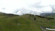 Archived webcam image showing Panorama of the Alpe di Siusi from the Puflatsch mountain station on 6 Jun 2026 at 14:08
