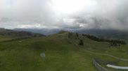 Archived webcam image showing Panorama of the Alpe di Siusi from the Puflatsch mountain station on 6 Jun 2026 at 18:08