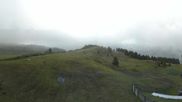 Archived webcam image showing Panorama of the Alpe di Siusi from the Puflatsch mountain station on 19 Jun 2026 at 07:54