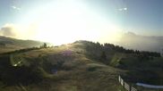 Archived webcam image showing Panorama of the Alpe di Siusi from the Puflatsch mountain station on 20 Jun 2026 at 06:31