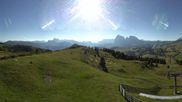 Archiviertes Webcam Bild: Seiser Alm: Blick von der Puflatsch Bergstation am 12.07.2026 um 08:05 Uhr