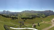 Archiviertes Webcam Bild: Seiser Alm: Blick von der Puflatsch Bergstation am 12.07.2026 um 12:05 Uhr