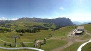 Archiviertes Webcam Bild: Seiser Alm: Blick von der Puflatsch Bergstation am 12.07.2026 um 16:05 Uhr