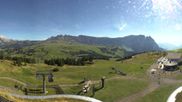 Archiviertes Webcam Bild: Seiser Alm: Blick von der Puflatsch Bergstation am 04.09.2026 um 16:36 Uhr