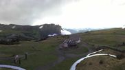 Archived webcam image showing Panorama of the Alpe di Siusi from the Puflatsch mountain station on 17 Sep 2026 at 08:29