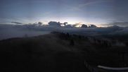 Archived webcam image showing Panorama of the Alpe di Siusi from the Puflatsch mountain station on 18 Sep 2026 at 06:05