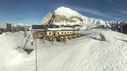 Archived webcam image showing Alpe di Siusi: Top station Florianlift on Feb 26, 2026 at 4:29 PM