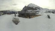 Archived webcam image showing Alpe di Siusi: Top station Florianlift on 29 Mar 2026 at 08:05