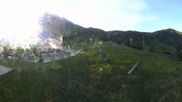 Archived webcam image showing Alpe di Siusi: Top station Florianlift on 9 Jul 2026 at 07:35
