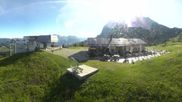 Archived webcam image showing Alpe di Siusi: Top station Florianlift on 9 Jul 2026 at 08:35