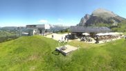 Archived webcam image showing Alpe di Siusi: Top station Florianlift on 9 Jul 2026 at 12:35