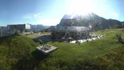 Archived webcam image showing Alpe di Siusi: Top station Florianlift on 8 Aug 2026 at 08:37