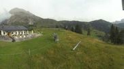 Archived webcam image showing Alpe di Siusi: Top station Florianlift on 27 Aug 2026 at 16:02