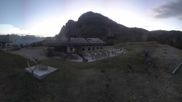 Archived webcam image showing Alpe di Siusi: Top station Florianlift on 7 Oct 2026 at 07:21