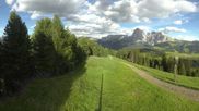 Archiviertes Webcam Bild: Seiser Alm: Panoramablick Mezdi Bergstation am 15.06.2026 um 18:34 Uhr
