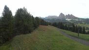 Archived webcam image showing View over Alpe di Siusi - Mezdi mountain station on 15 Jul 2026 at 18:55