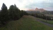 Archived webcam image showing View over Alpe di Siusi - Mezdi mountain station on 15 Jul 2026 at 20:55