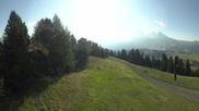 Archived webcam image showing View over Alpe di Siusi - Mezdi mountain station on 14 Aug 2026 at 08:06