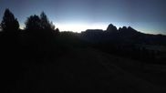 Archived webcam image showing View over Alpe di Siusi - Mezdi mountain station on 13 Oct 2026 at 07:48