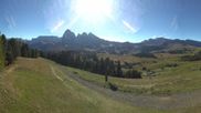 Archived webcam image showing View over Alpe di Siusi - Mezdi mountain station on 13 Oct 2026 at 10:48