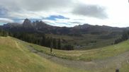 Archived webcam image showing View over Alpe di Siusi - Mezdi mountain station on 13 Oct 2026 at 14:48