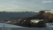 Archived webcam image showing Seiser Alm: Top Station Spitzbühl on Feb 26, 2026 at 5:10 PM