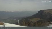 Archiviertes Webcam Bild: Seiser Alm: Bergstation Spitzbühl am 12.04.2026 um 09:54 Uhr