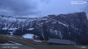 Archived webcam image showing Seiser Alm: Top Station Spitzbühl on 12 Apr 2026 at 21:04