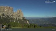 Archiviertes Webcam Bild: Seiser Alm: Bergstation Spitzbühl am 29.05.2026 um 07:54 Uhr