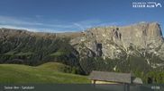 Archiviertes Webcam Bild: Seiser Alm: Bergstation Spitzbühl am 29.05.2026 um 08:54 Uhr