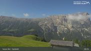 Archived webcam image showing Seiser Alm: Top Station Spitzbühl on 19 Jun 2026 at 09:52