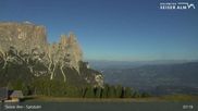 Archiviertes Webcam Bild: Seiser Alm: Bergstation Spitzbühl am 12.07.2026 um 07:05 Uhr