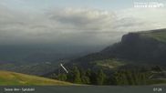 Archived webcam image showing Seiser Alm: Top Station Spitzbühl on 14 Jul 2026 at 07:20