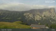 Archived webcam image showing Seiser Alm: Top Station Spitzbühl on 14 Jul 2026 at 08:20