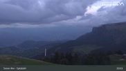 Archived webcam image showing Seiser Alm: Top Station Spitzbühl on 27 Aug 2026 at 01:22