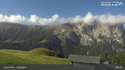 Archiviertes Webcam Bild: Seiser Alm: Bergstation Spitzbühl am 30.08.2026 um 09:39 Uhr