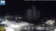 Archiviertes Webcam Bild: Mariazell: Hauptplatz und Basilika am 13.04.2026 um 02:09 Uhr