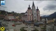 Archiviertes Webcam Bild: Mariazell: Hauptplatz und Basilika am 13.04.2026 um 10:37 Uhr